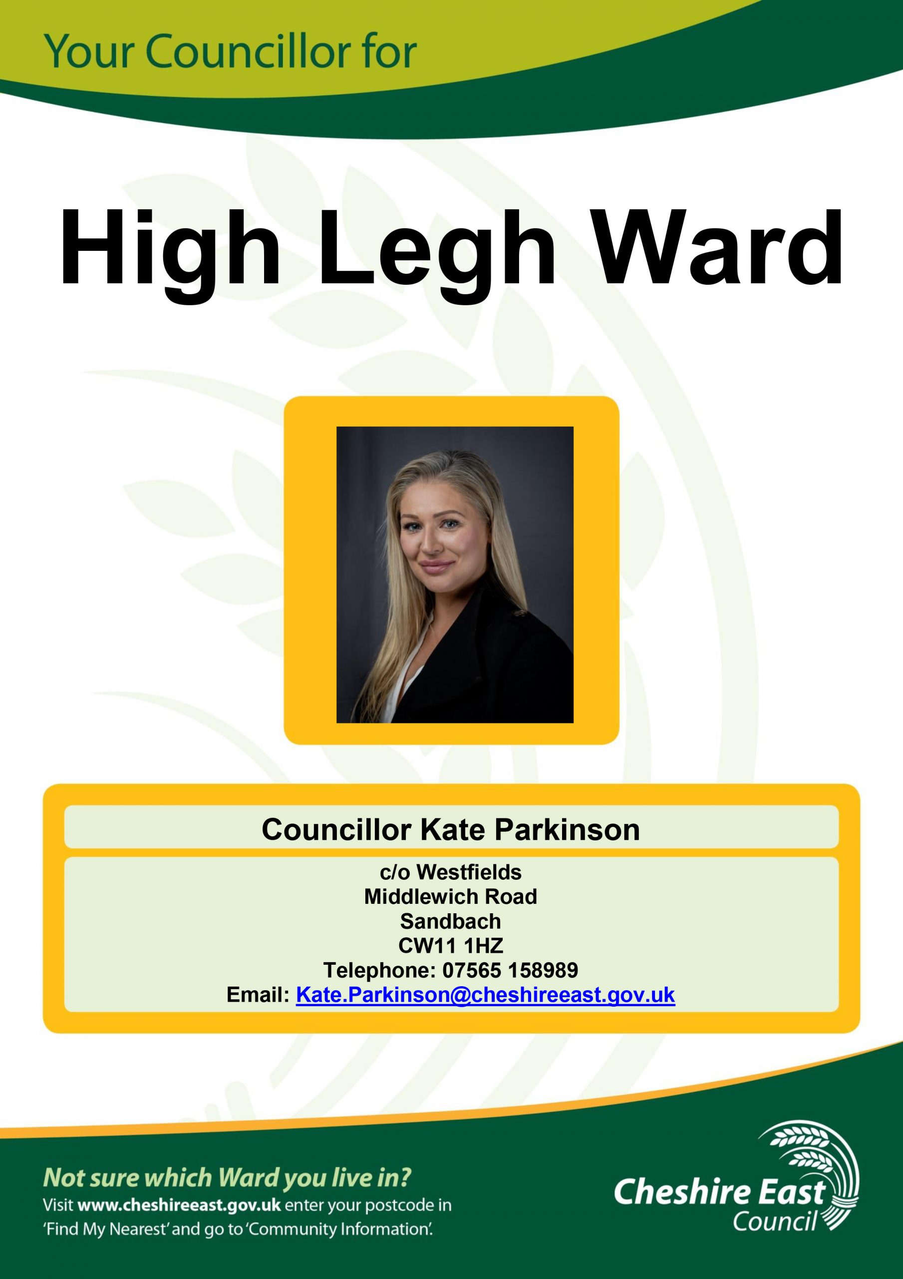 Ward Councillor